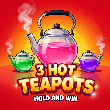 3 Hot Teapots